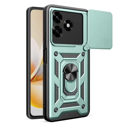 RING CAMERA Kryt s držiakom pre Honor X5c Plus zelený