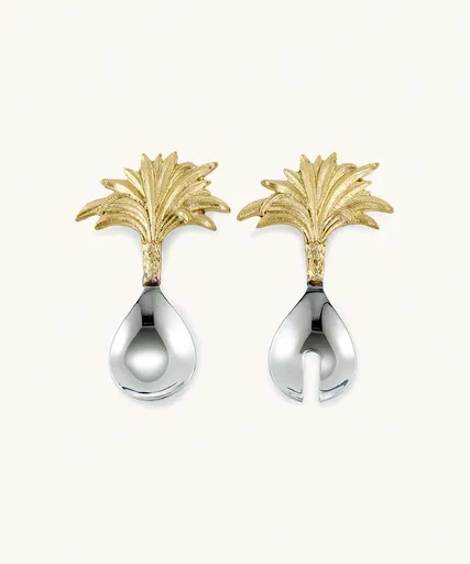 Šalátové lyžice Doing Goods Marlin Palm Server Set