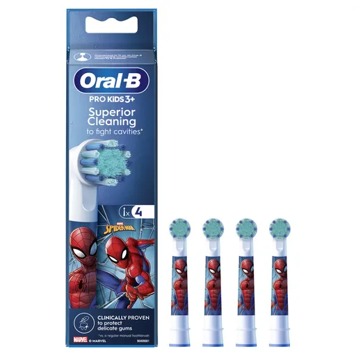 ORAL-B EB 10-4 Spiderman Kefkové hlavy 4 kusy