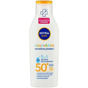 NIVEA SUN Kid´s Sensitive Lotion SPF50+ 200 ml (4005900600172)