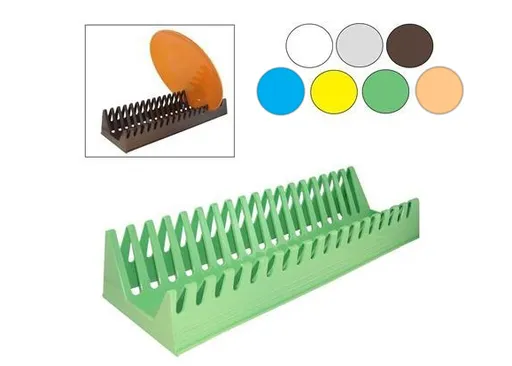 PETRA PLAST - Stojan na taniere umelá hmota rôzne farby