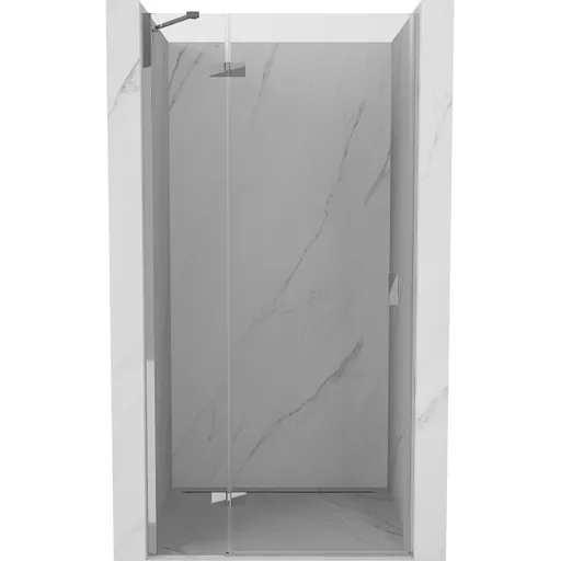 MEXEN/S - Mist-H sprchové dvere krídlové ľavé 85, transparent, chróm 8A5-085-000-01-00-L