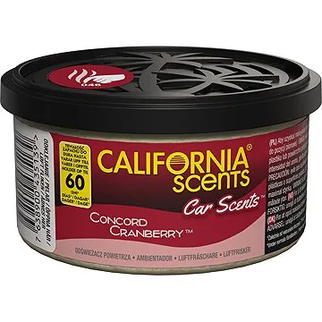 California Scents, vôňa Car Scents Concord Cranberry (CCS-1246CT)