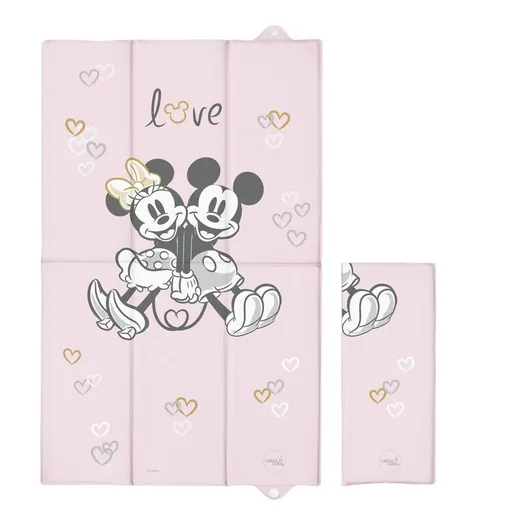 CEBA BABY Podložka prebaľovacia cestovná (50x80) Disney Minnie & Mickey Pink