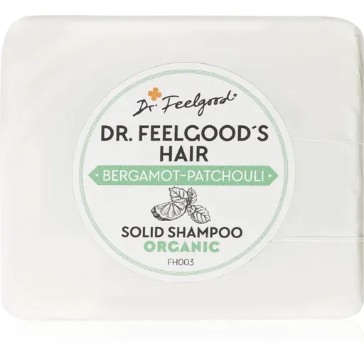 Dr. Feelgood Bergamot-Patchouli organický tuhý šampón 100 g