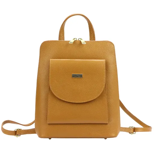 Dámsky kožený ruksak MiaMore 01-010 DOLLARO