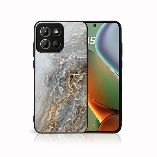 MY ART Ochranný kryt pre Motorola Moto G15 / Moto G15 Power BEIGE (151)