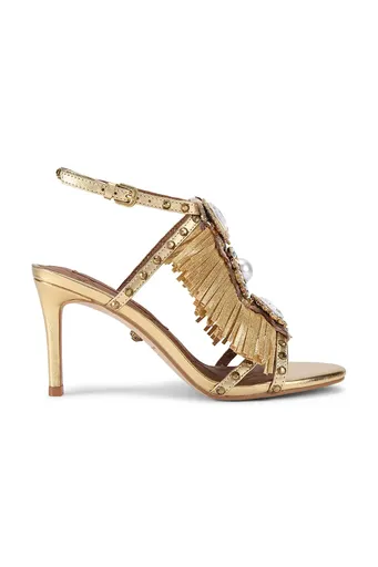 Kožené sandále Kurt Geiger London Jewel Fringe Sandal