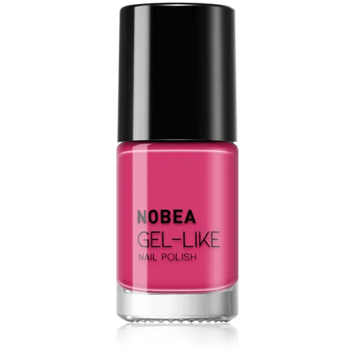 NOBEA Day-to-Day Gel-like Nail Polish lak na nechty s gélovým efektom odtieň #N71 Pink blossom 6 ml