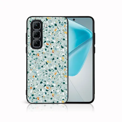 MY ART Ochranný kryt pre Infinix Hot 50 5G BLUE TERRAZZO (164)