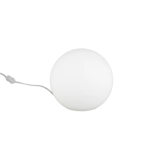 Reality Pingpong stolová lampa biela r5220-07 RER5220-07