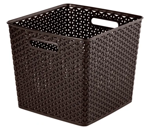 CURVER Box MY STYLE štvorcový | hnedý