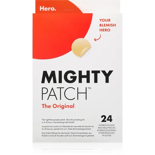 Hero. Mighty Patch Original náplasť proti akné 24 ks