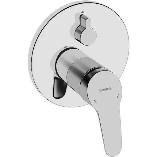 Hansa Mix sprchová a vaňová batéria bez podomietkového telesa chróm 81843083