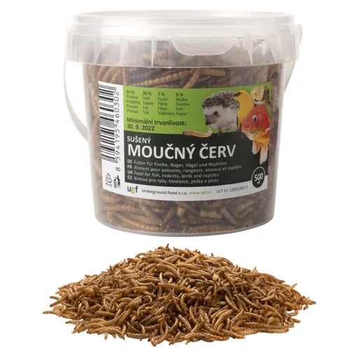 UGF Sušený múčny červ 500 ml