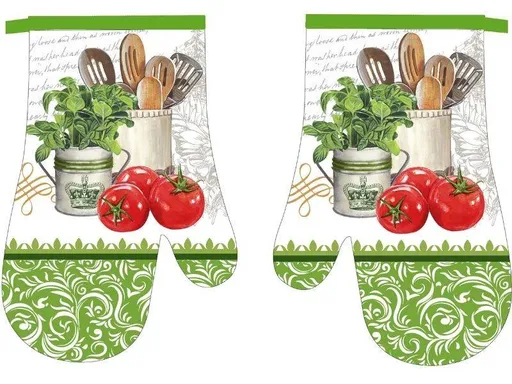 MAKRO - Chňapka s magnetom 2ks OLAF2, zelená