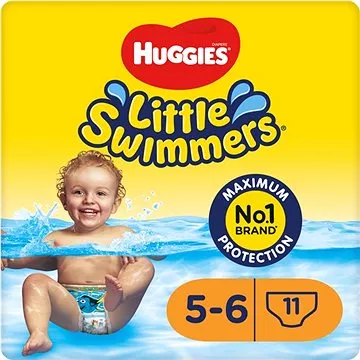 HUGGIES Little Swimmers 5/6 (11 ks) (5029053538426)
