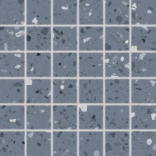 Mozaika RAKO Porfido modrá 30x30 cm mat / lesk DDM06815.1