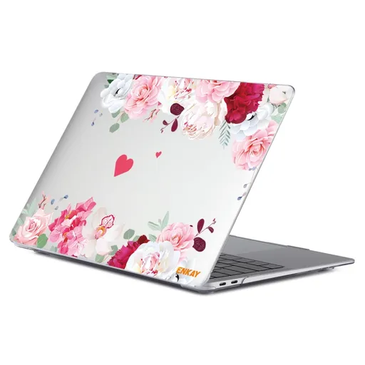 ENKAY FLOWER Puzdro pre MacBook Pro 15" A1990 / A1707 PEONY