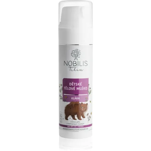 Nobilis Tilia Dětská Kosmetika Klára vyživujúce hydratačné telové mlieko s harmančekom 200 ml