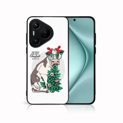 MY ART Kryt s vianočným dizajnom Huawei Pura 70 Pro MERRY CHRISTMAS (074)