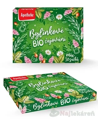 Apotheke Bylinkové BIO čajování mix 30 sáčků