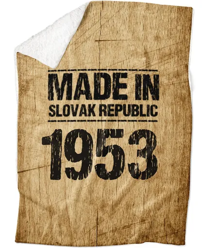 Deka Made In (rok: 1953, Podšitie baránkom: ÁNO)