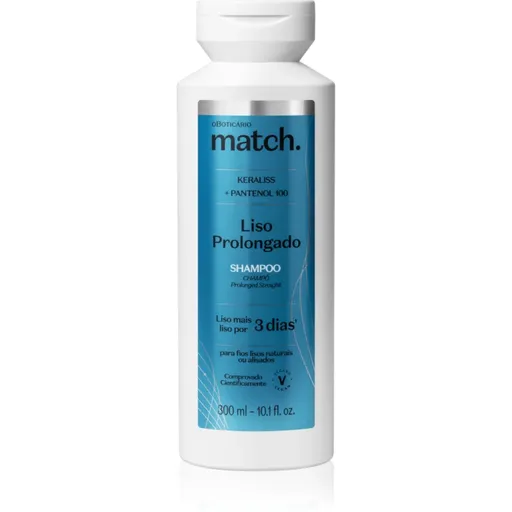 oBoticário Match. Liso Prolongado hydratačný šampón 300 ml