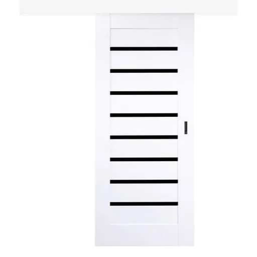 Interiérové dvere Naturel Zaria posuvné 70 cm biele ZARIACPLB70PO + posuvný systém