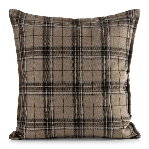 ArtFir Obliečka na vankúš GARDEN 24A | béžová/hnedá 45 x 45 cm