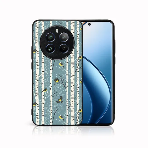 MY ART Kryt s vianočným dizajnom Realme 12 5G BIRCH (072)