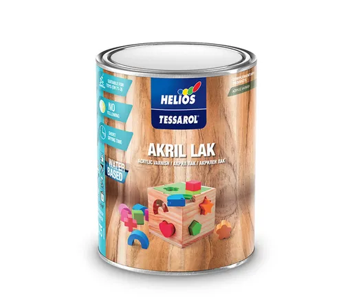 HELIOS TESSAROL Akryl lak 0,75 l lesklý