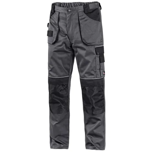 Canis (CXS) Montérkové nohavice ORION TEODOR - Šedá / čierna | 48