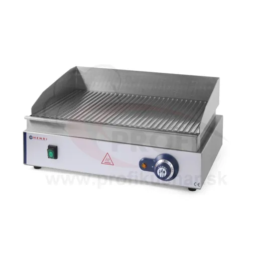 Grilovacia platňa HENDI ryhovaná