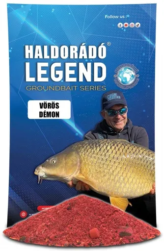 Haldorádó krmítková zmes legend groundbait 800 g - červený démon