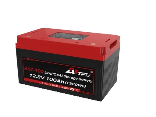 Batéria LiFePO4 12,8V 100Ah SOLARFAM AST-100 s Bluetooth ohrevom