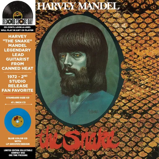 Harvey Mandel, THE SNAKE, CD