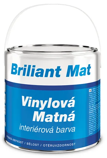 COLORLAK BRILIANT MAT V2091 - Vinylová interiérová farba biela 10 L