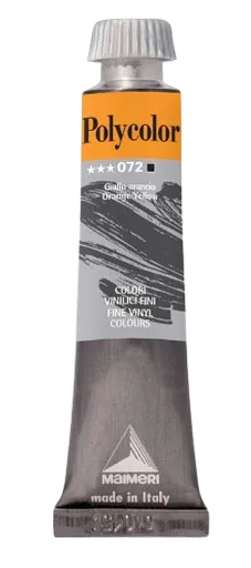 MAIMERI POLYCOLOR - Jemné vinylové farby 072 - orange yellow, 20 ml
