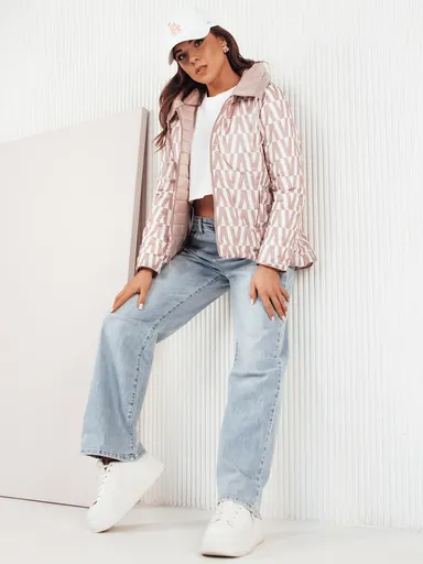 VANLY dámska prešívaná bunda svetlofialová Dstreet TY4277