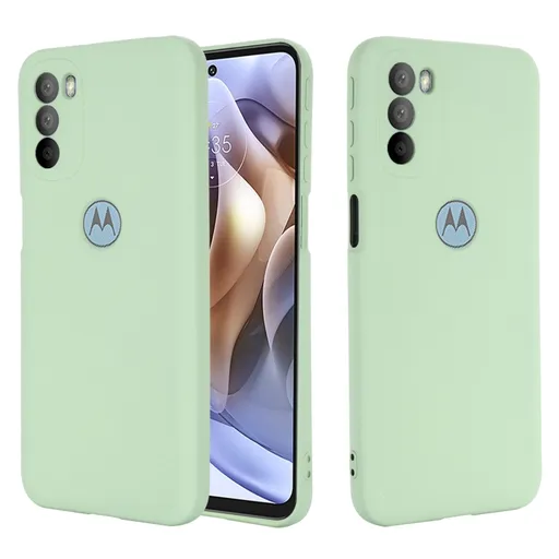 RUBBER Ochranný kryt Motorola Moto G31 / G41 zelený