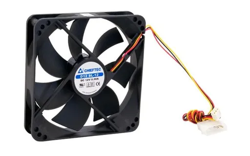 CHIEFTEC vetrák AF-1225S, 120x120x25 mm Sleeve Fan, with 3/4pin connector