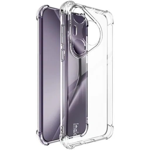 IMAK Ochranný silikónový obal pre Huawei Pura 70 Pro priehľadný