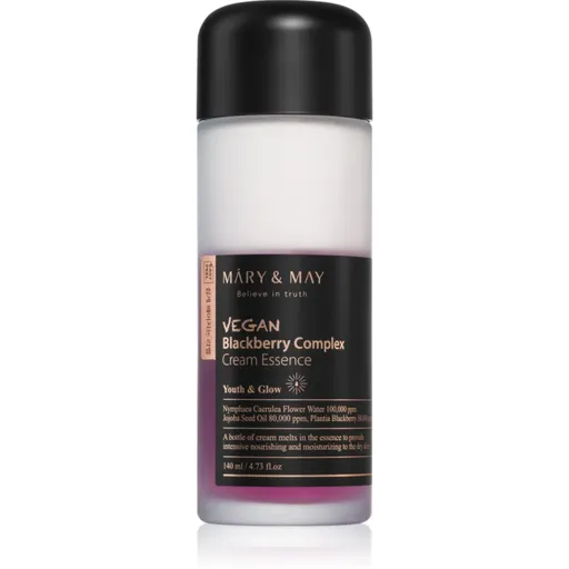 MARY & MAY Blackberry Complex Cream Essence koncentrovaná hydratačná esencia pre citlivú pleť 140 ml
