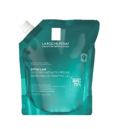 LA ROCHE-POSAY EFFACLAR mikropeelingový gél 400ml náhradná náplň
