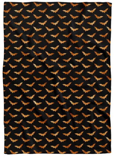 Deka Halloween bats (Podšitie baránkom: NE)