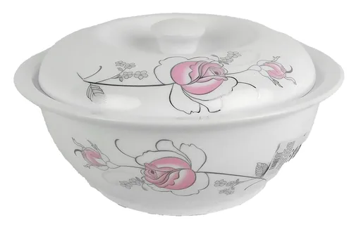 MAKRO - Misa na polievku s pokrievkou 1,7L, 24x13cm, keramika / sklo