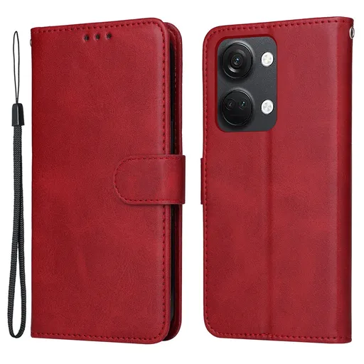 SMOOTH Peňaženkové puzdro pre OnePlus Nord 3 5G červené