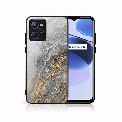 MY ART Ochranný obal Realme C35 -BEIGE (151)