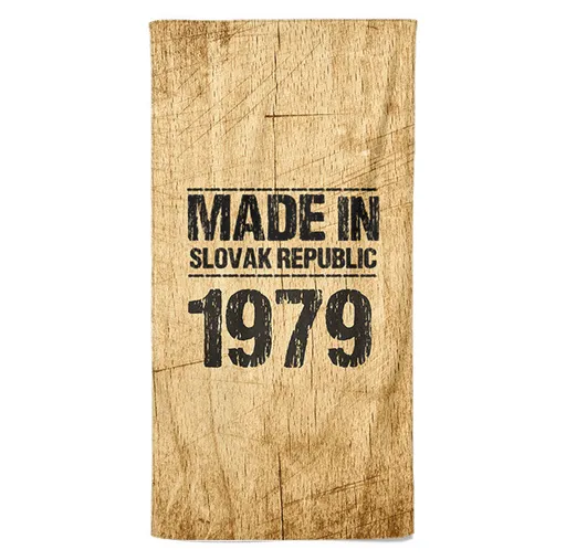 Osuška Made In (rok: 1979)